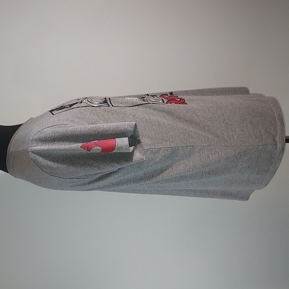 Star Wars Rogue One Jyn Baze Chirrut Cassian Gray Red S/S Graphic Tee Size Large - Picture 4 of 8